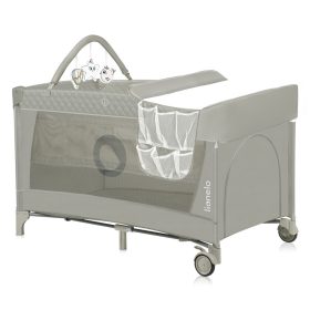 Lionelo Flower multifunkciós utazóágy - Cappuccino