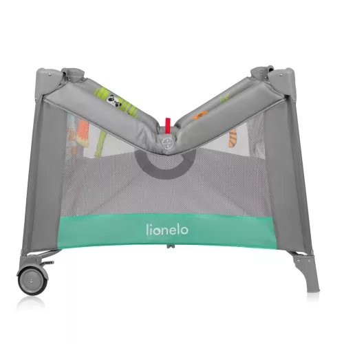 Lionelo Mille Plus utazójáróka - Grey Green