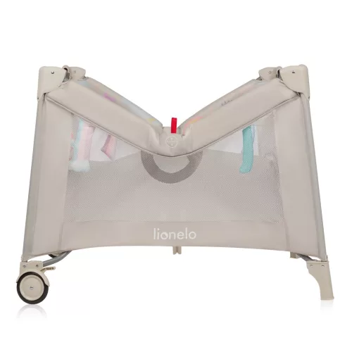 Lionelo Mille Plus utazójáróka - Grey Beige