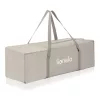 Lionelo Mille Plus utazójáróka - Grey Beige
