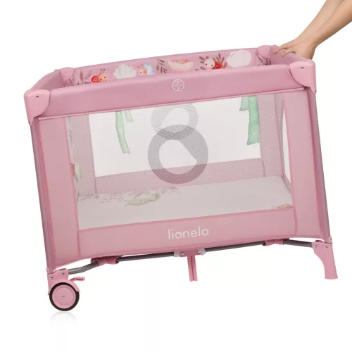 Lionelo Mille Plus utazójáróka - Pink