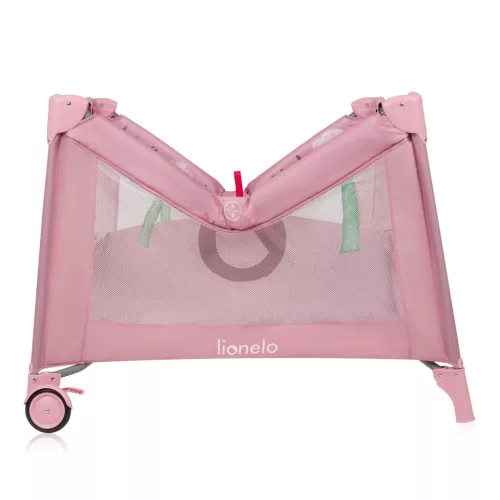 Lionelo Mille Plus utazójáróka - Pink
