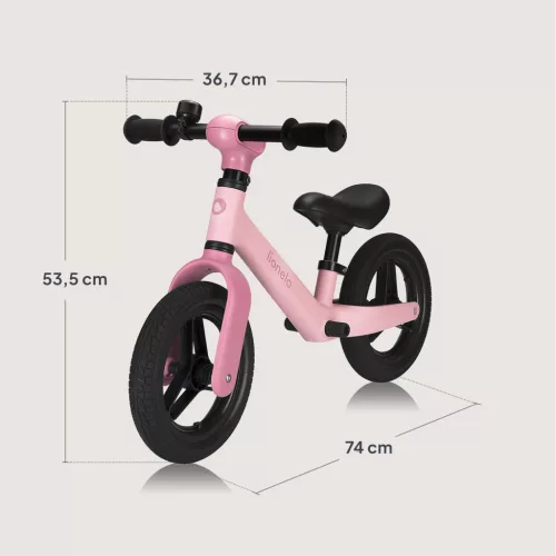 Lionelo Toni futóbicikli - Pink Rose