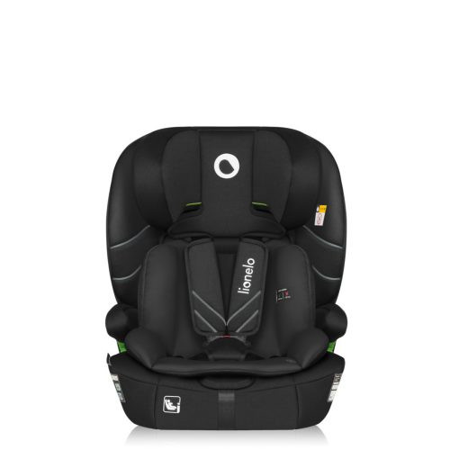 Lionelo Levi FIX I-Size gyerekülés (76-150 cm) - Black Carbon