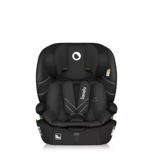 Lionelo Levi FIX I-Size gyerekülés (76-150 cm) - Black Carbon