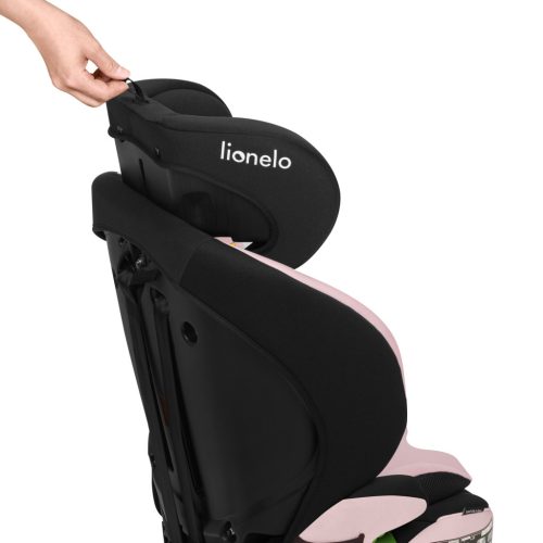 Lionelo Levi FIX I-Size gyerekülés (76-150 cm) - Pink Baby