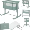 Lionelo Aurora 3in1 babaöböl, babaágy és bölcső -  Green Sage