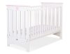 BabyLion Prémium kiságy - 60x120 - fehér-rózsaszín