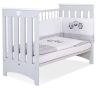 BabyLion Prémium kiságy ágyneműtartóval - 60x120 - Szürke