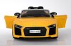 Hoops Elektromos autó Audi R8 Spyder (118 cm)  - Sárga ( 2 személyes! )