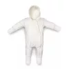 Kenguru Microfiber és pamut overál (2 Tog) - Ekrü (0-3 hónap)