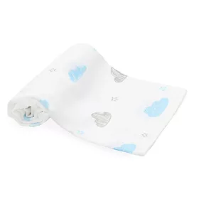   Scamp Tetra Textil pelenka szett (3db) - Fehér alapon kék felhők