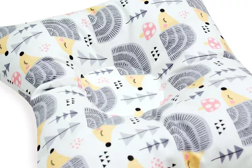 Scamp Laposfejűség elleni babapárna - HedgehogGrey