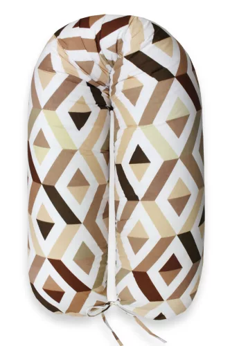 Scamp Szoptatós párna - Barna minták