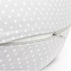 Scamp Szoptatós párna - Szürke alapon pici fehér pöttyök