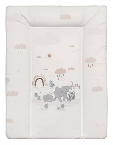 BabyLion Puha pelenkázó lap 50x70 cm - Elefántok