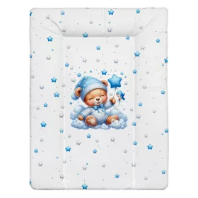 BabyLion Puha pelenkázó lap 50x70 cm - Kék maci