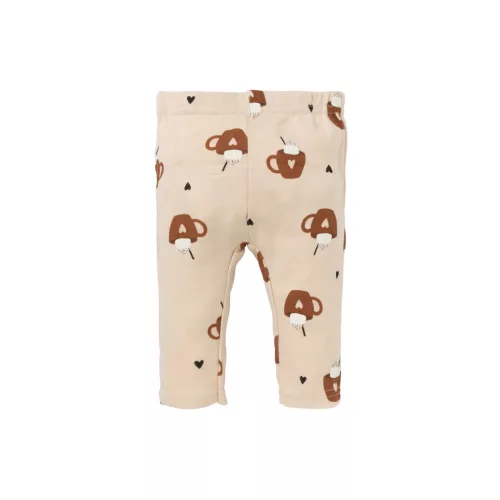 Foxy Baby Pamut Rövid és hosszú ujjú body + nadrág szett (80) - Forró csoki