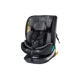   Foxter One I-Size 360°-ban forgatható ISOFIX gyermekülés (40-150 cm) - Black-Grey