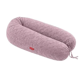   Scamp formázható univerzális szoptatós párna velvet huzattal 155cm - Mauve