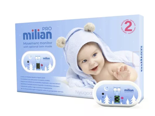 Milian légzésfigyelő - Pro Standard - 2db érzékelőlappal