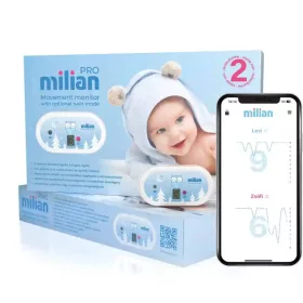   Milian légzésfigyelő - Pro Standard Bluetooth - 2db érzékelőlappal