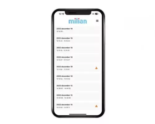 Milian légzésfigyelő - Pro Standard Bluetooth - 2db érzékelőlappal