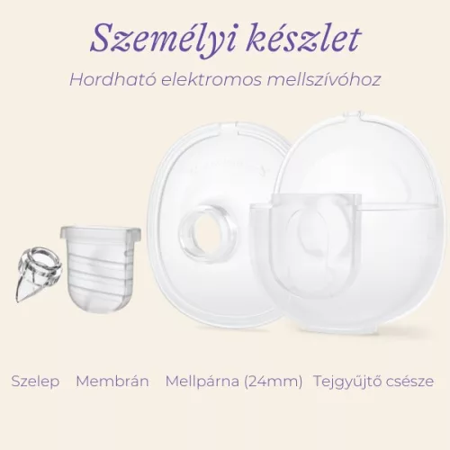 Lansinoh 53788 személyi készlet hordható elektromos mellszívóhoz