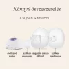 Lansinoh Single hordható mellszívó 4 fázisú, egyes + Lansinoh anyatejtároló zacskó 25 db szett