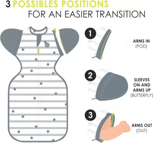 BBlüv Sleep swaddle me 3in1 babapólya - S méret