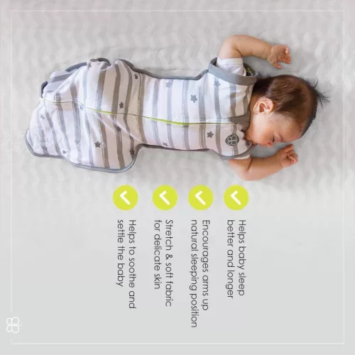 BBlüv Sleep swaddle me 3in1 babapólya - M méret