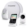 BabySense 7 légzésfigyelő és V24R kamerás bébiőr szett