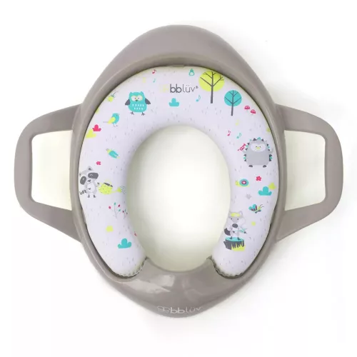 Bblüv Pöti párnázott wc szűkítő - Szürke