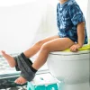 Bblüv Pöti párnázott wc szűkítő - Szürke