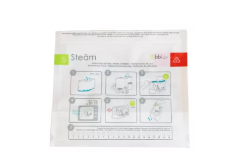 Bblüv Steam többször használható sterilizáló zacskó (6 db)