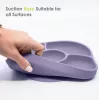 Bblüv Set szilikon etetési szett - Violet