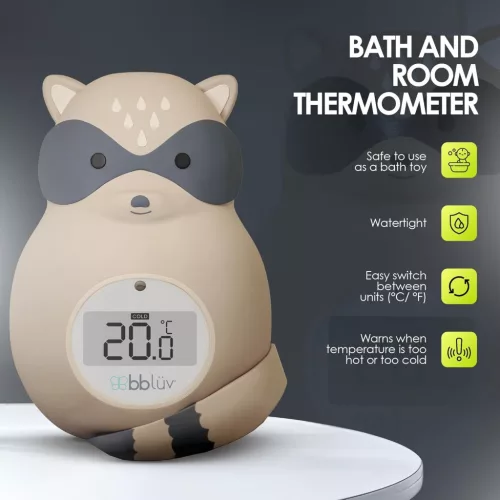 Bblüv Rakü víz és szobahőmérő