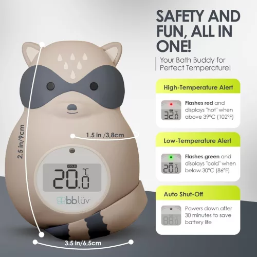 Bblüv Rakü víz és szobahőmérő