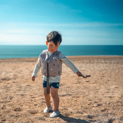 Bblüv Naj neopreme Úszómellény (3-6 év) - Sand