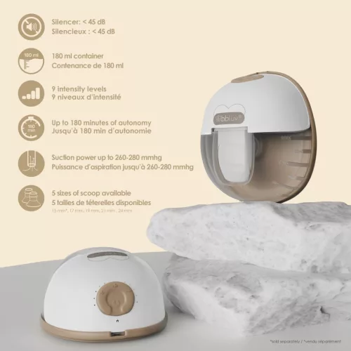 Bblüv Mumflöw kéznélküli elektromos mellszívó