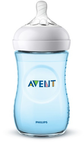 Avent Natural cumisüveg - 260 ml  (1 h+) - Kék