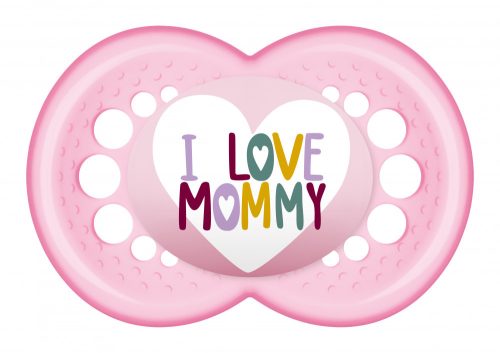 MAM Original latex nyugtató cumi 6h+ - Rózsaszín - Love Mommy
