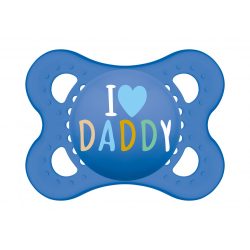   MAM Original latex nyugtató cumi (2-6 hónap) - 2022 - I Love Daddy - Kék