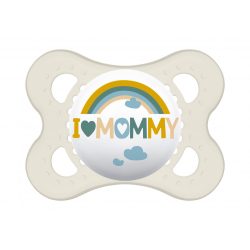   MAM Original latex nyugtató cumi (2-6 hónap) - 2022 - I Love Mommy - Fehér