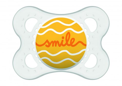 MAM Original latex nyugtató cumi (2-6 hónap) - Sárga - Smile