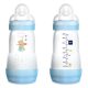 MAM Flow Anti-Colic cumisüveg 260ml - 2h+ - Kék