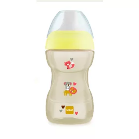   MAM Fun to Drink ivópohár 270 ml (2023) 8h+ Sárga - Oroszlán