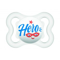 MAM Air Happy szilikon cumi (0-6 hónap) - Fehér - Hero
