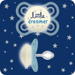   MAM Perfect éjszakai szilikon cumi (2-6 hónap) - Kék - Little dreamer