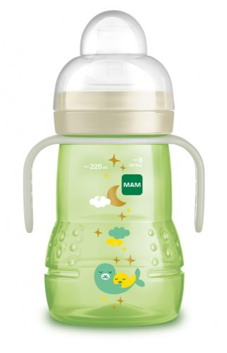 MAM Trainer éjszakai tanulópohár 220 ml - 4h+ - Zöld